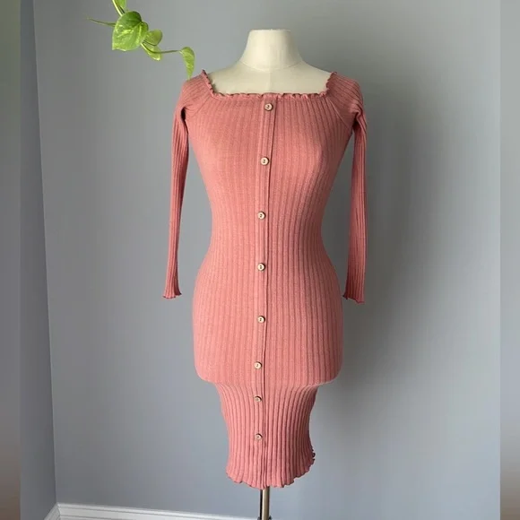 Fashionnova Jacklyn Off Shoulder Mini Dress size S - Picture 10 of 11